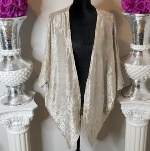 Sale Gold Shimmer Kimono